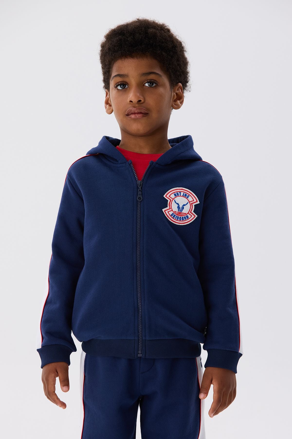 Boy Navy Blue Tracksuit Top - BgStore