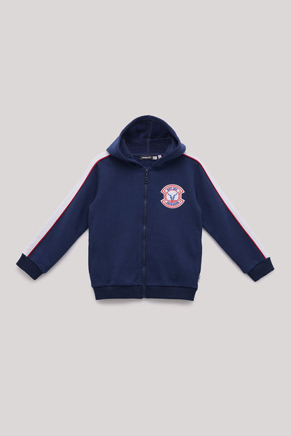 Boy Navy Blue Tracksuit Top - BgStore