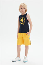 Boy Navy Blue Undershirt - BgStore