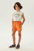 Boy Orange Shorts - BgStore