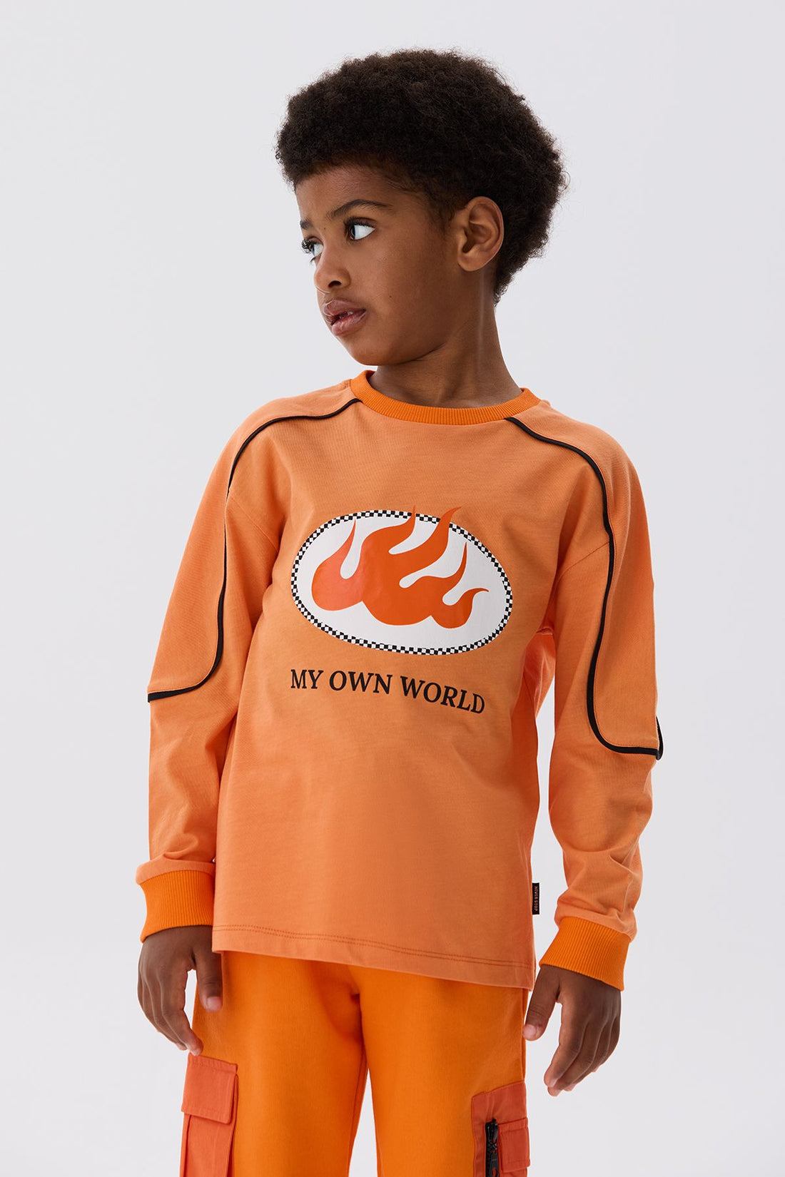 Boy Orange Sweatshirt - BgStore