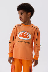 Boy Orange Sweatshirt - BgStore