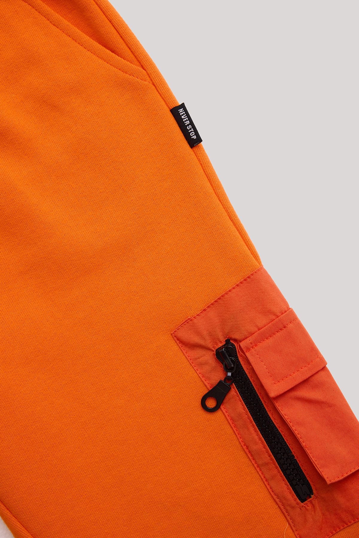 Boy Orange Tracksuit Bottom - BgStore