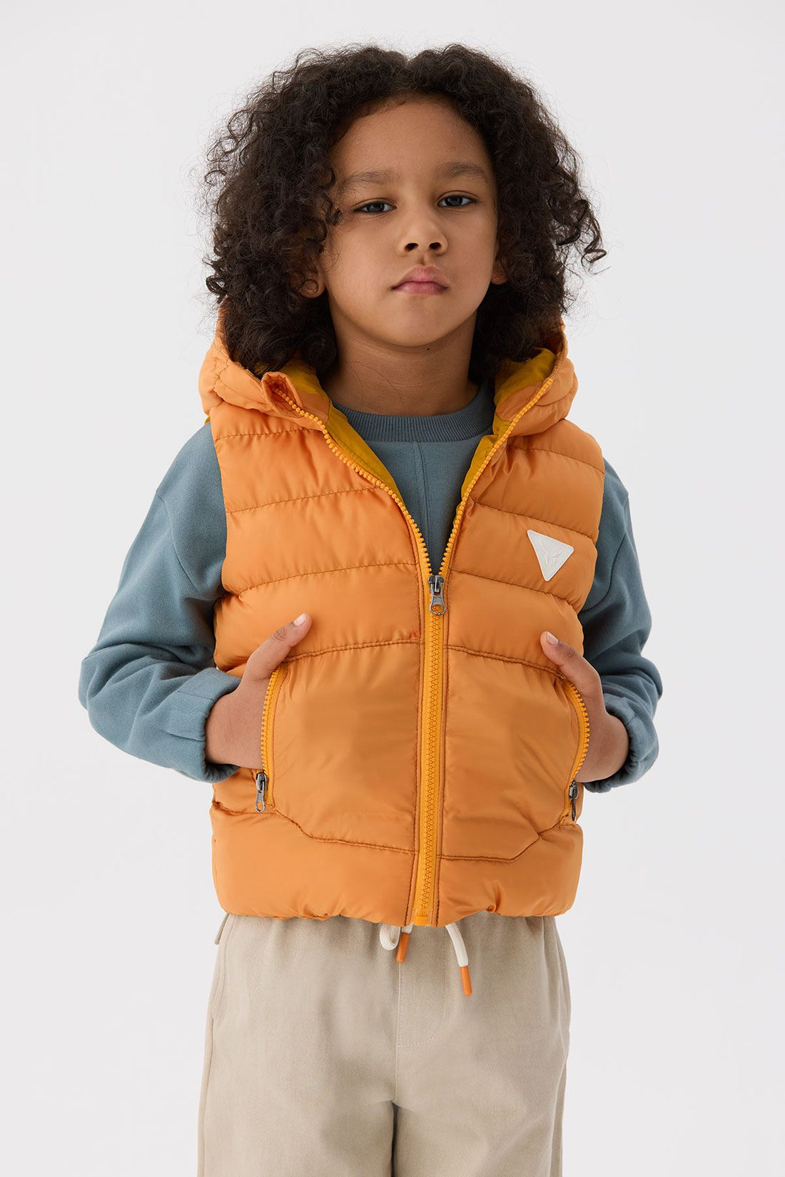 Boy Orange Vest - BgStore