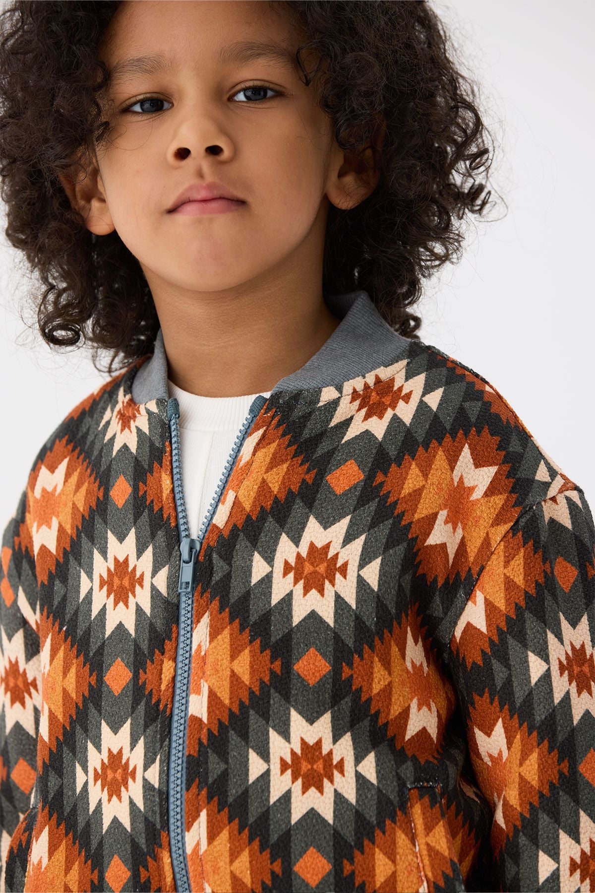 Boy Patterned Jacket - BgStore