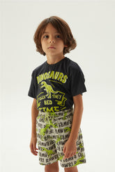 Boy Patterned Pyjama Suit - BgStore