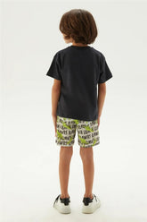 Boy Patterned Pyjama Suit - BgStore