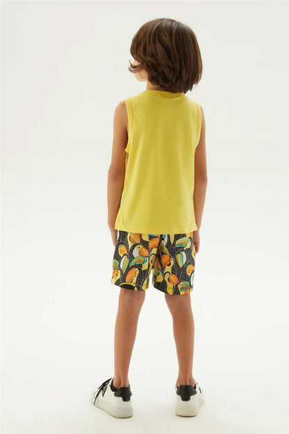 Boy Patterned Pyjama Suit - BgStore