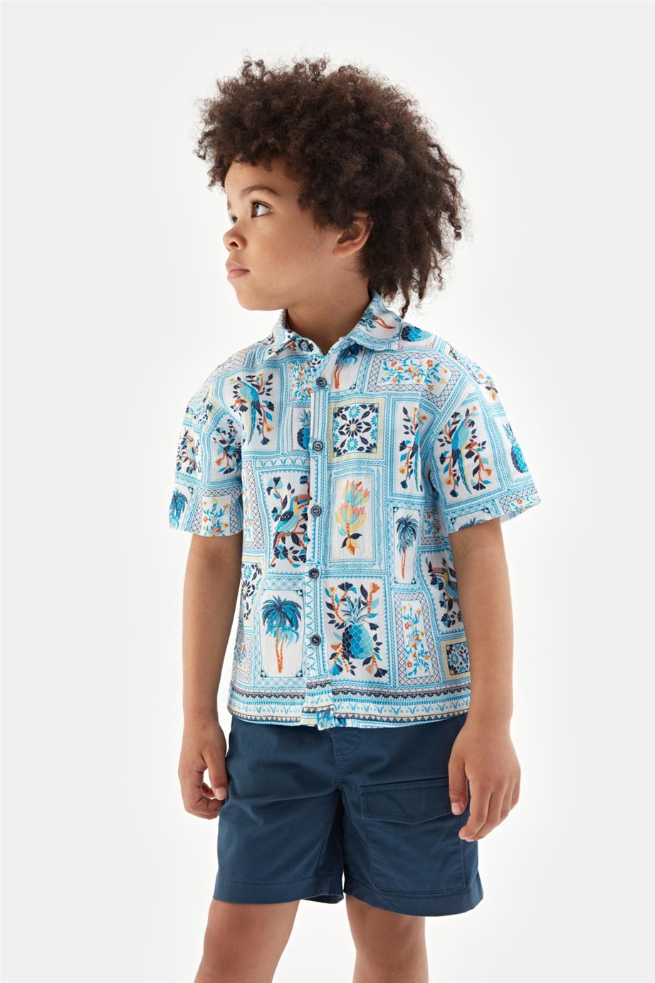 Boy Patterned Shirt - BgStore