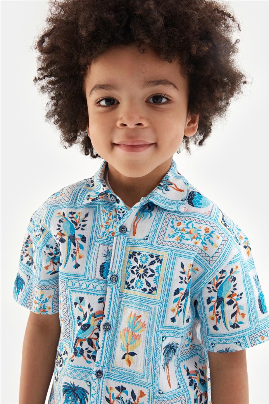 Boy Patterned Shirt - BgStore