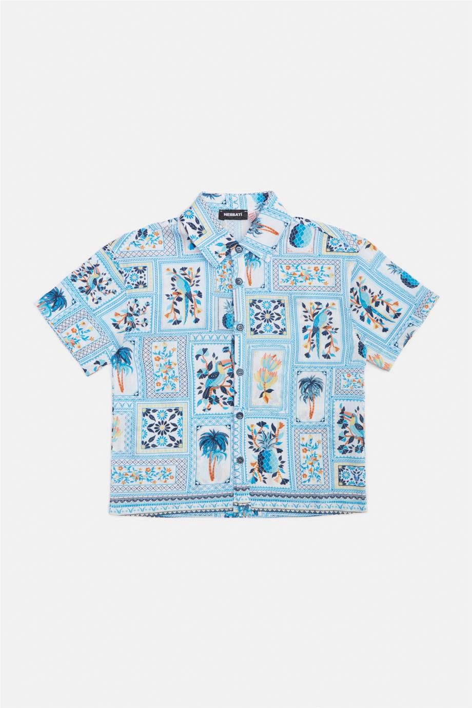 Boy Patterned Shirt - BgStore