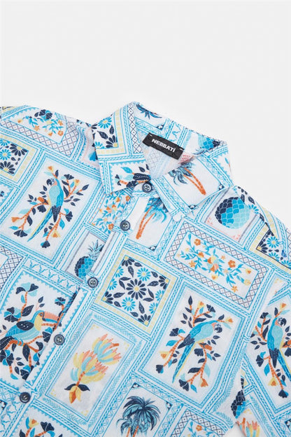 Boy Patterned Shirt - BgStore