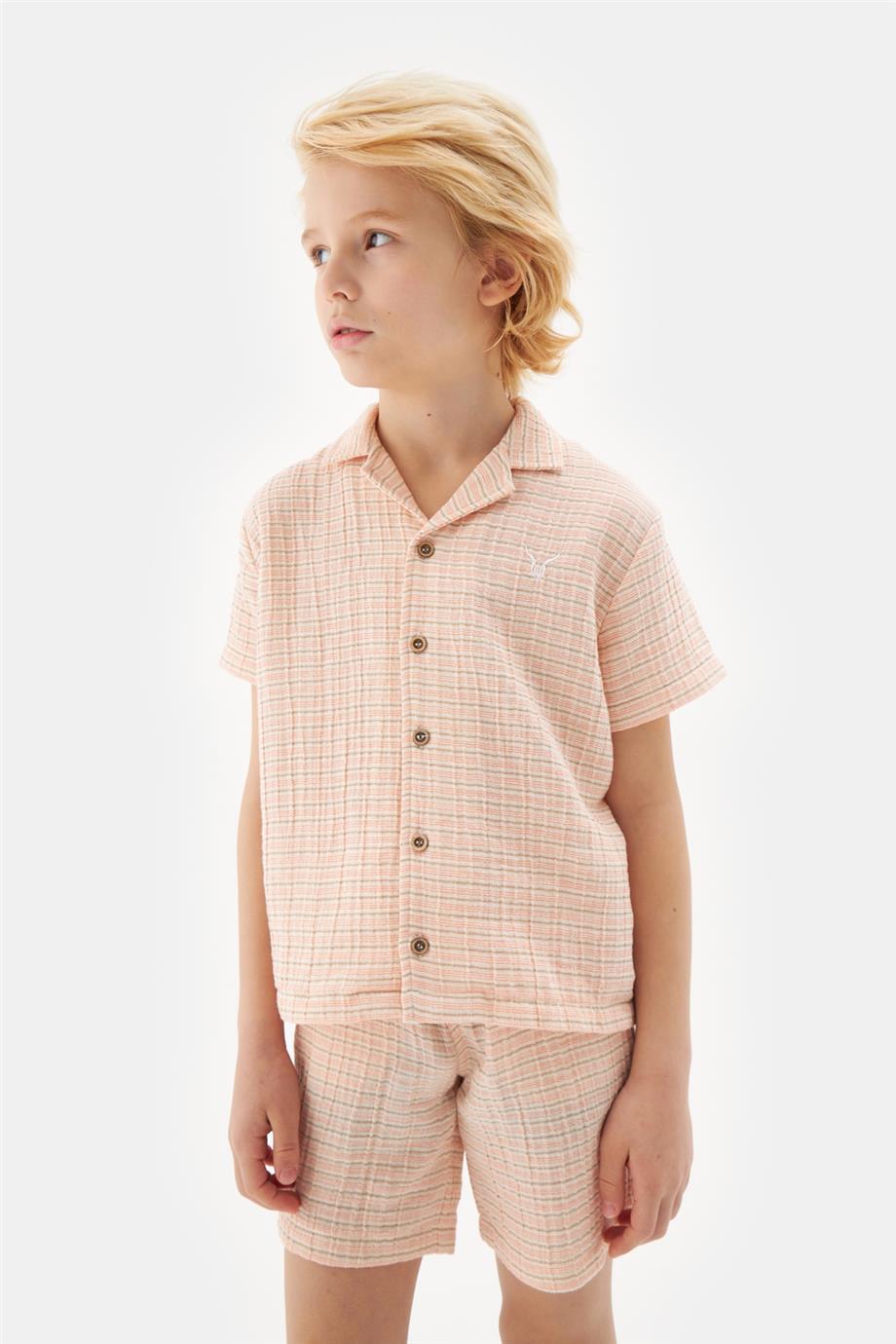 Boy Patterned Shirt - BgStore