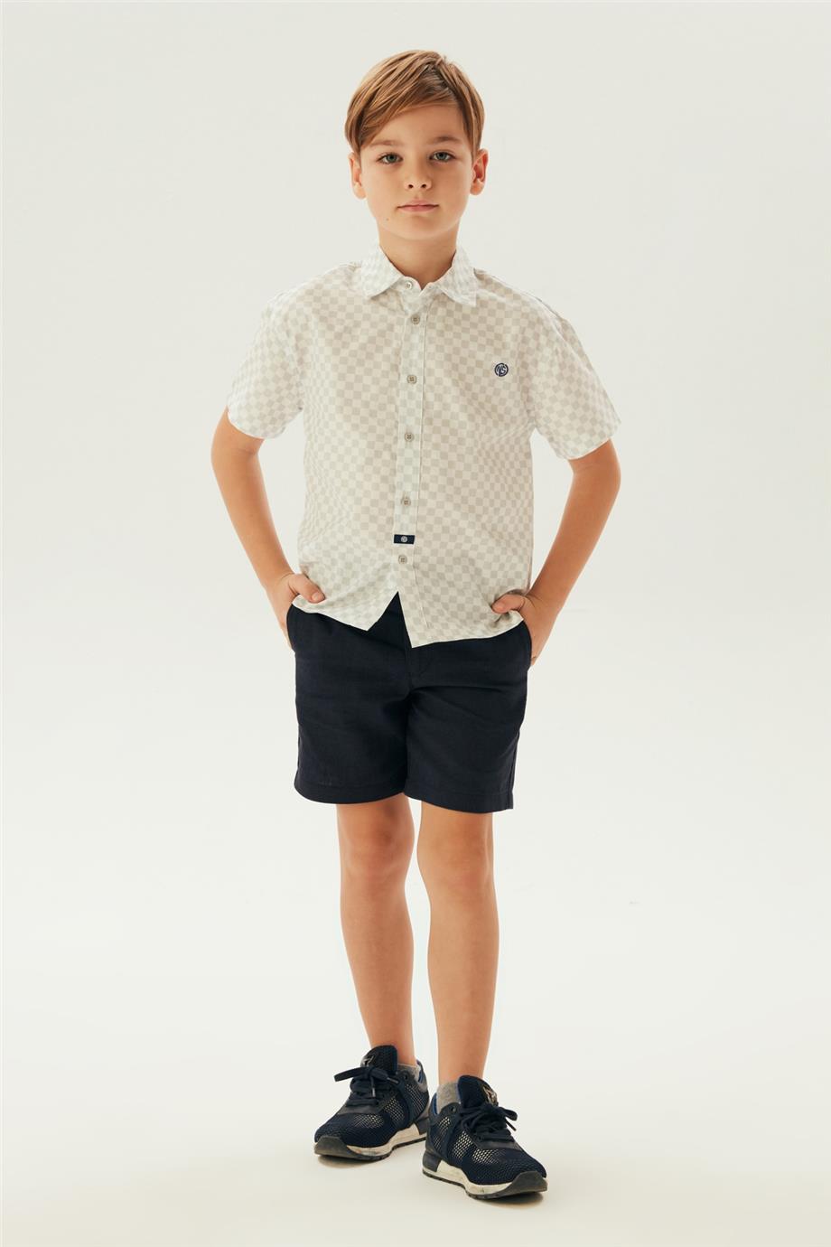 Boy Patterned Shirt - BgStore