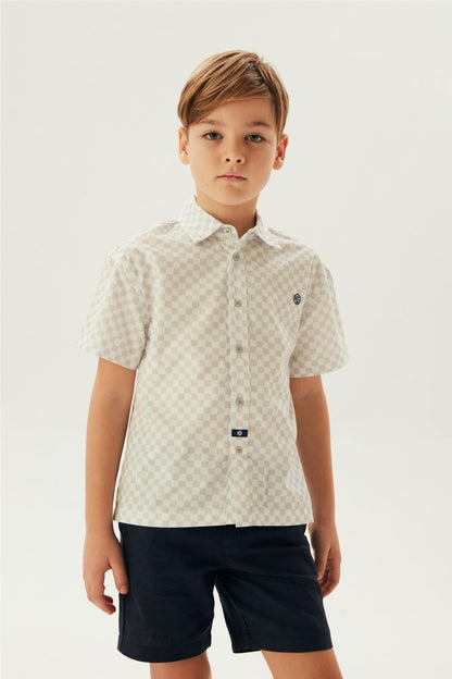 Boy Patterned Shirt - BgStore