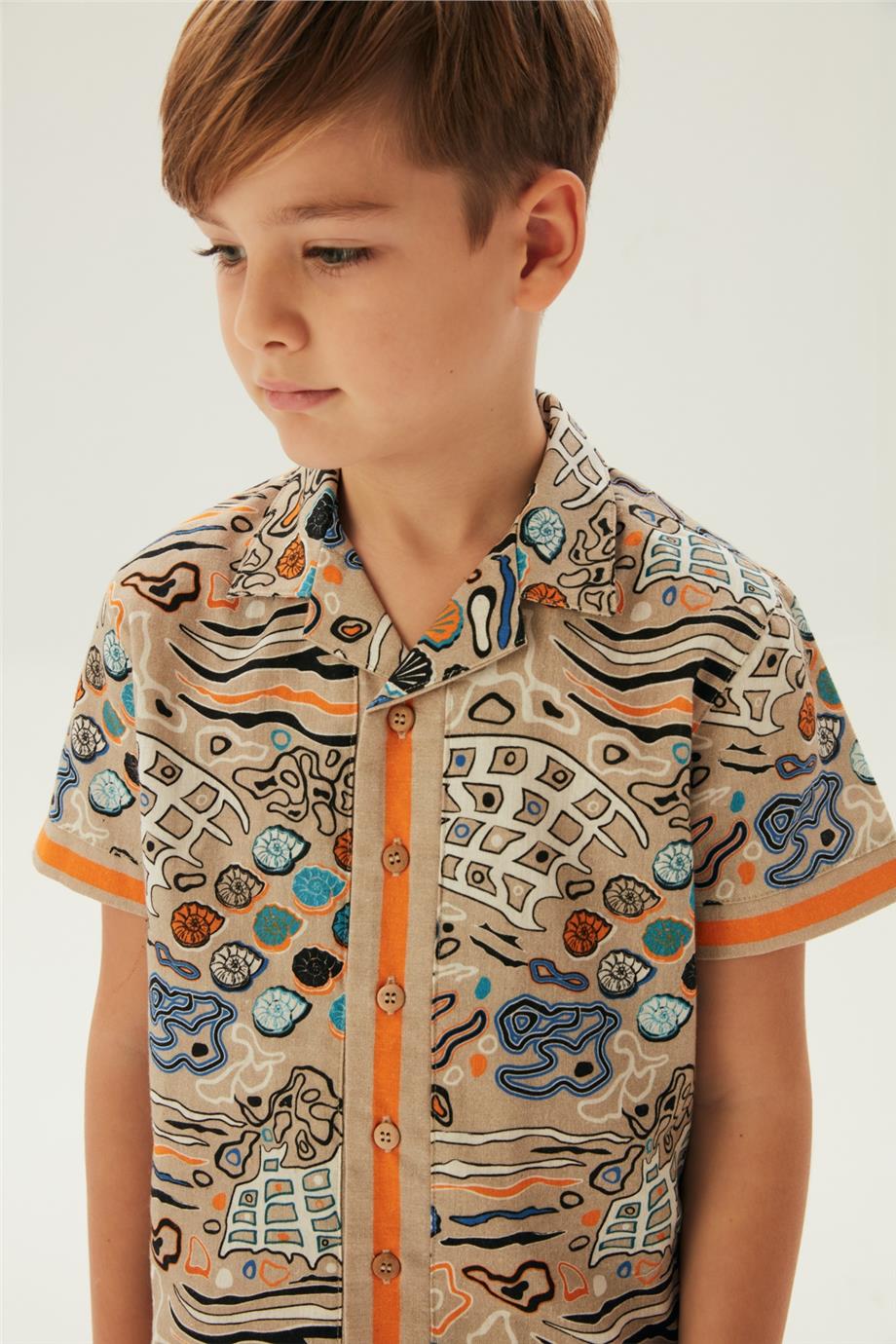 Boy Patterned Shirt - BgStore