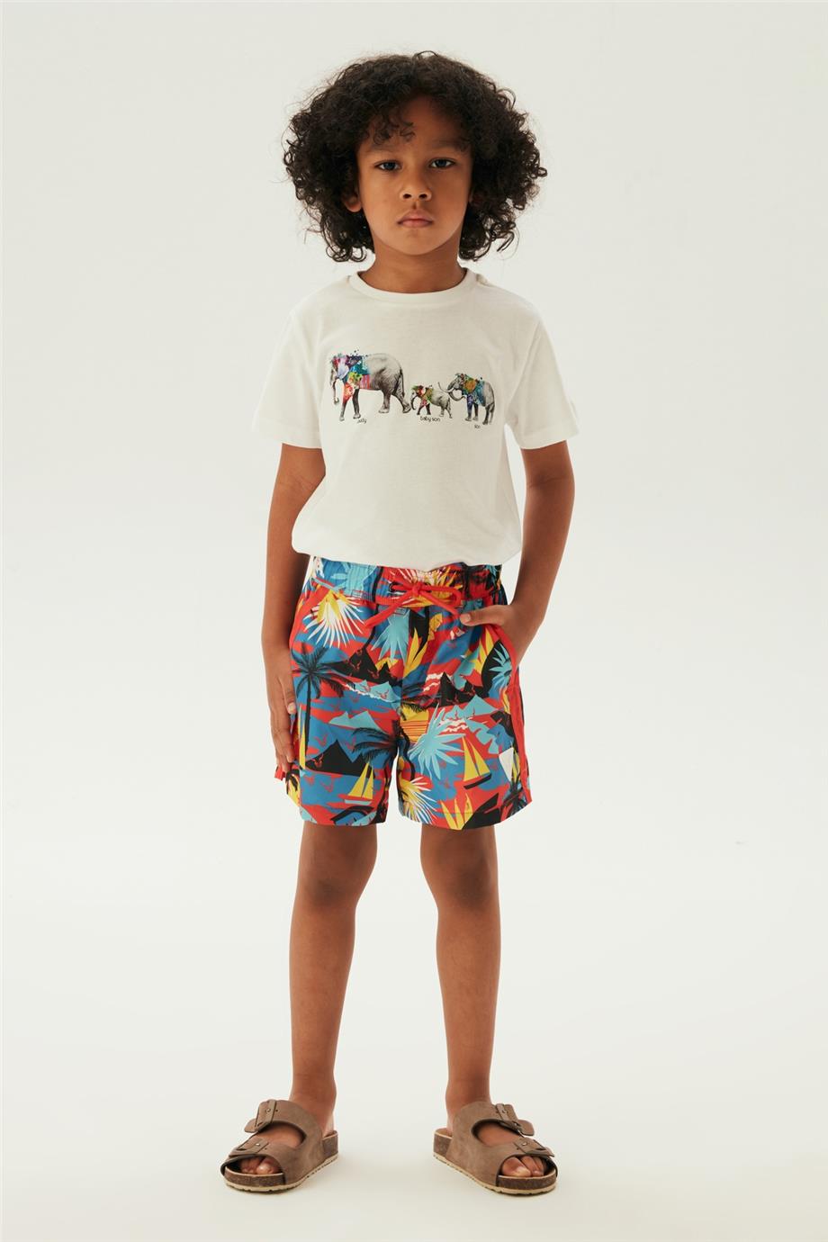 Boy Patterned Shorts - BgStore