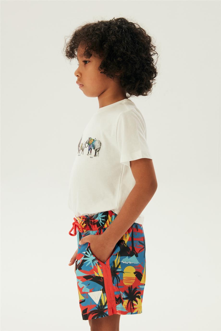 Boy Patterned Shorts - BgStore