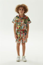 Boy Patterned Shorts - BgStore