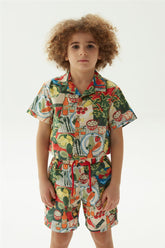 Boy Patterned Shorts - BgStore