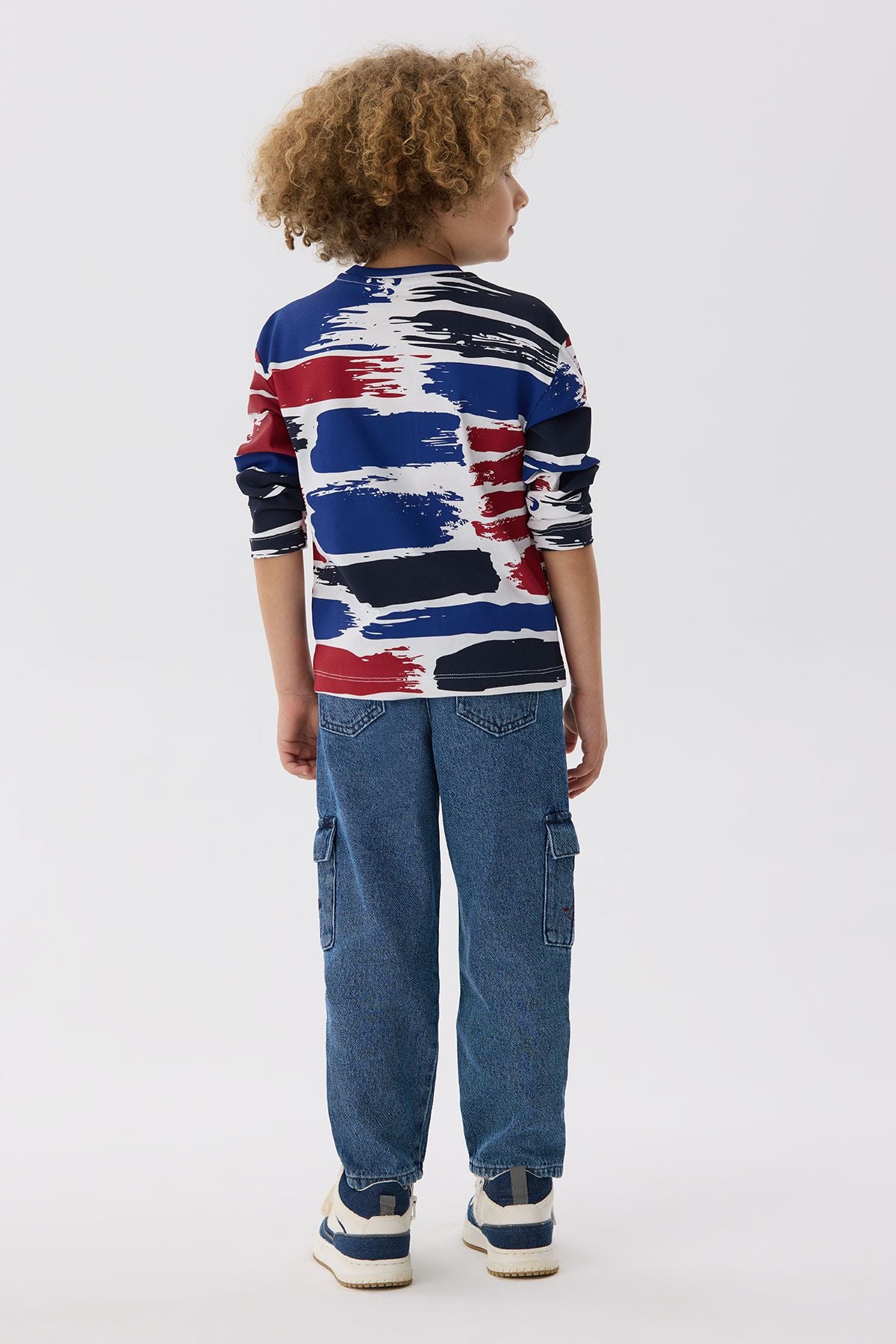 Boy Patterned T-Shirt - BgStore