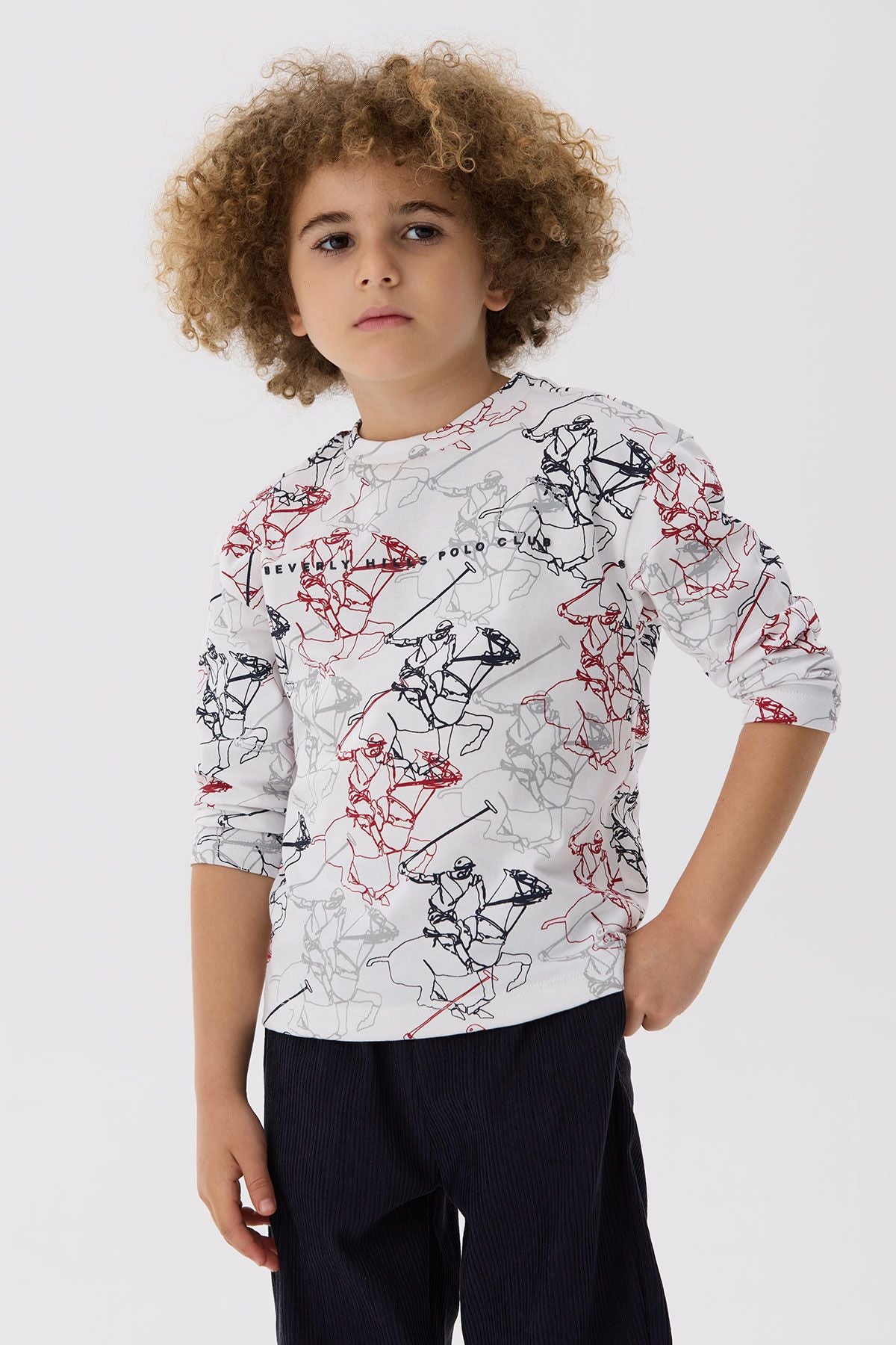 Boy Patterned T-Shirt - BgStore