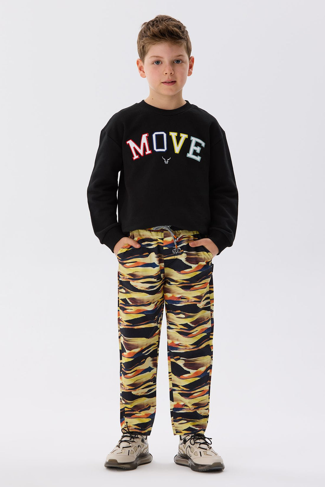 Boy Patterned Trousers - BgStore