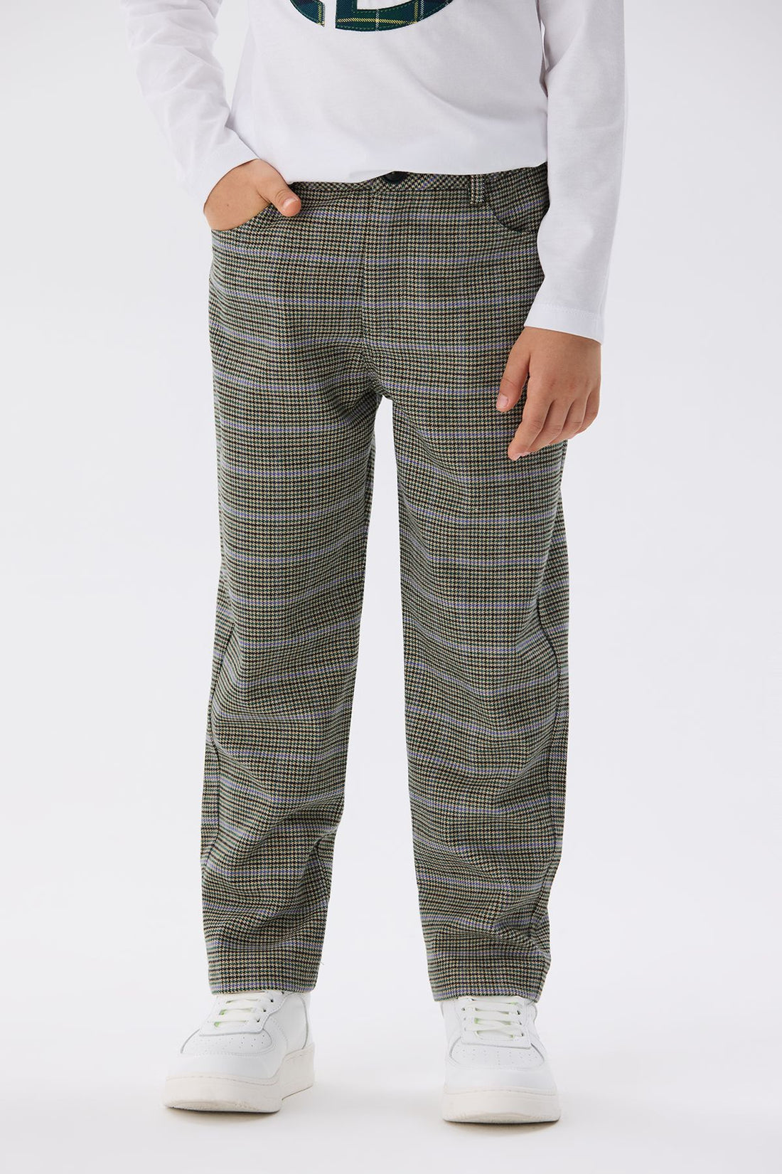 Boy Plaid Trousers - BgStore