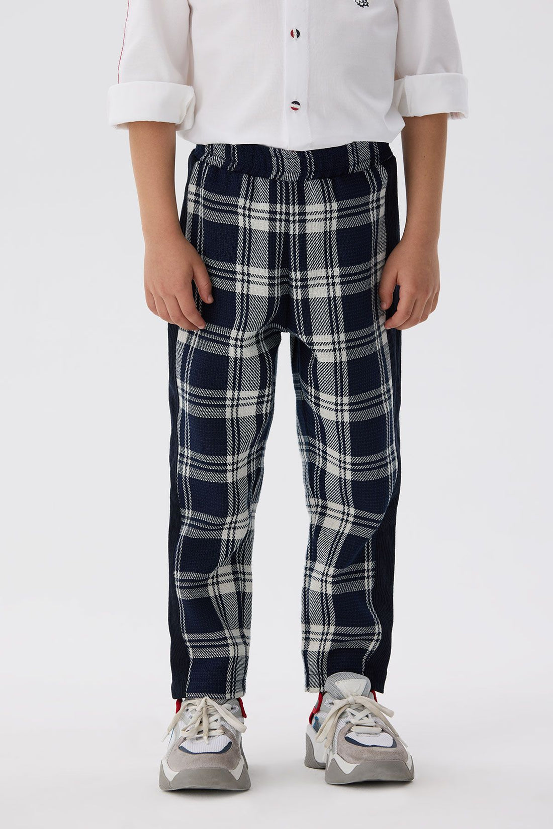 Boy Plaid Trousers - BgStore