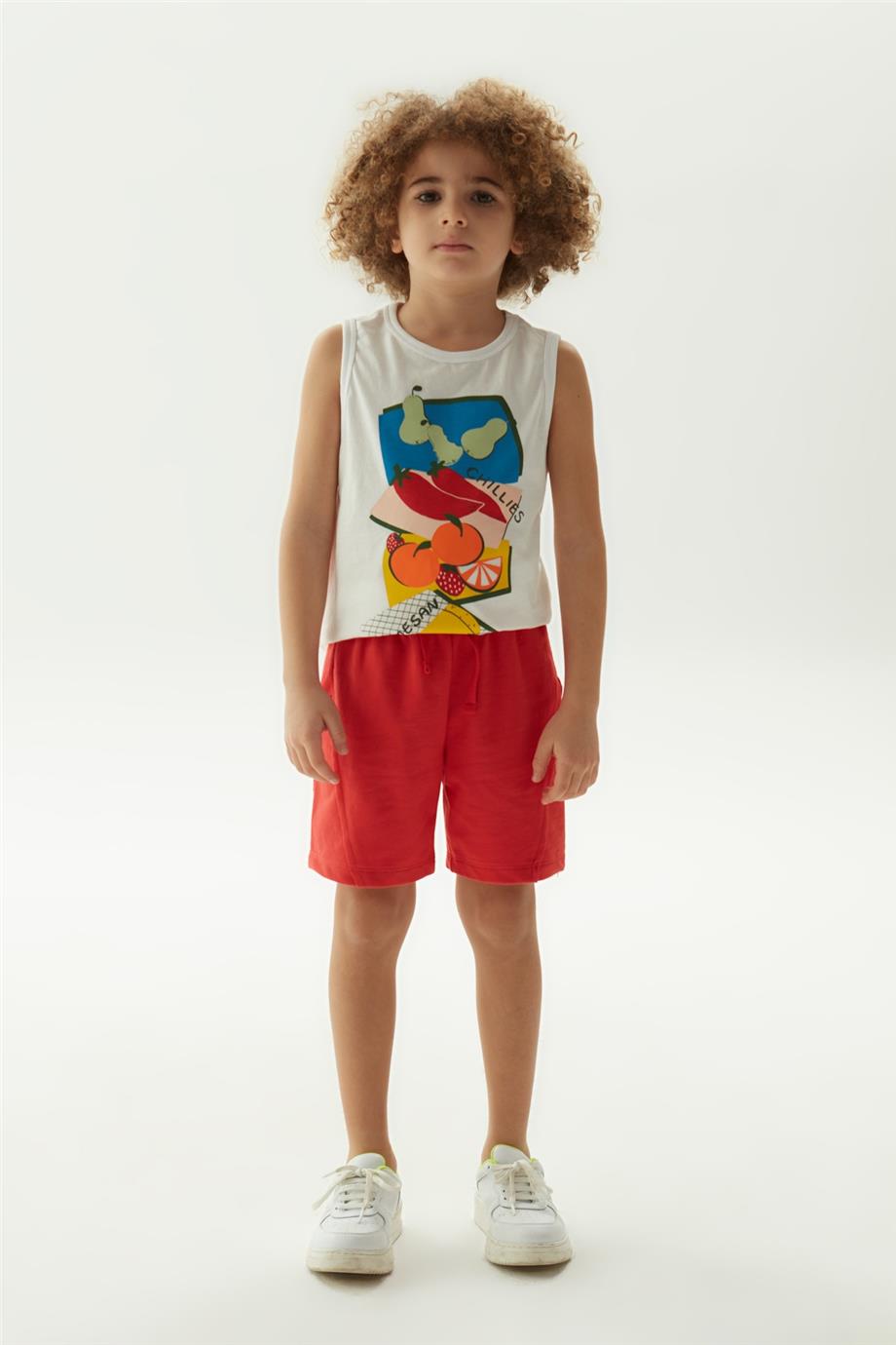 Boy Red Shorts - BgStore