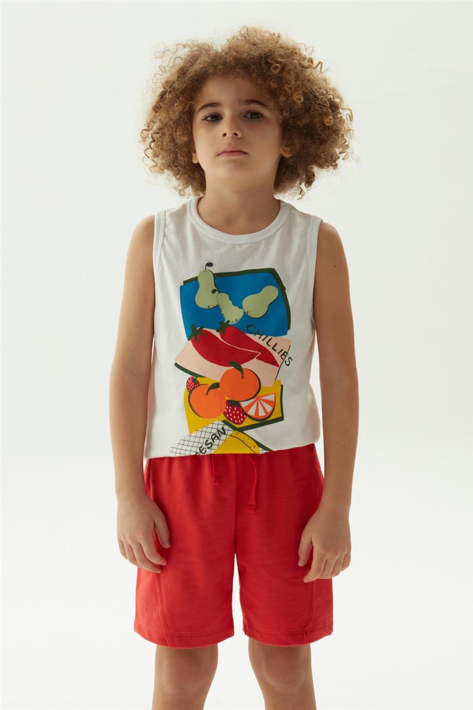 Boy Red Shorts - BgStore