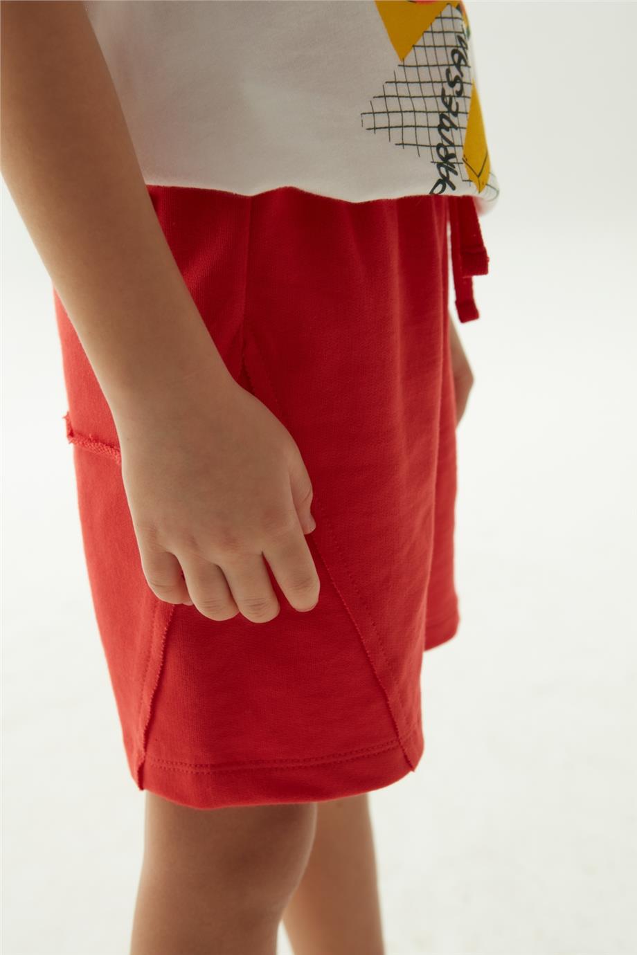 Boy Red Shorts - BgStore