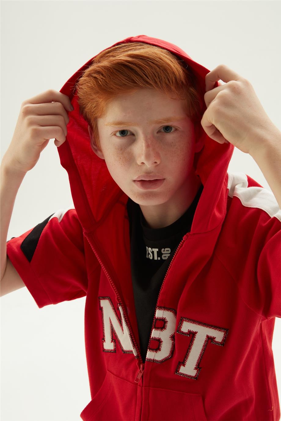 Boy Red Tracksuit Top - BgStore