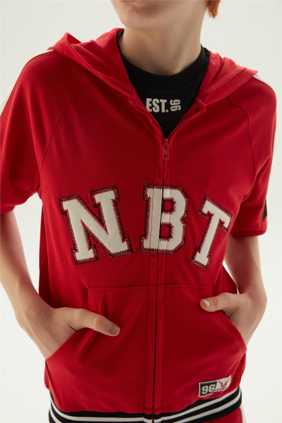 Boy Red Tracksuit Top - BgStore