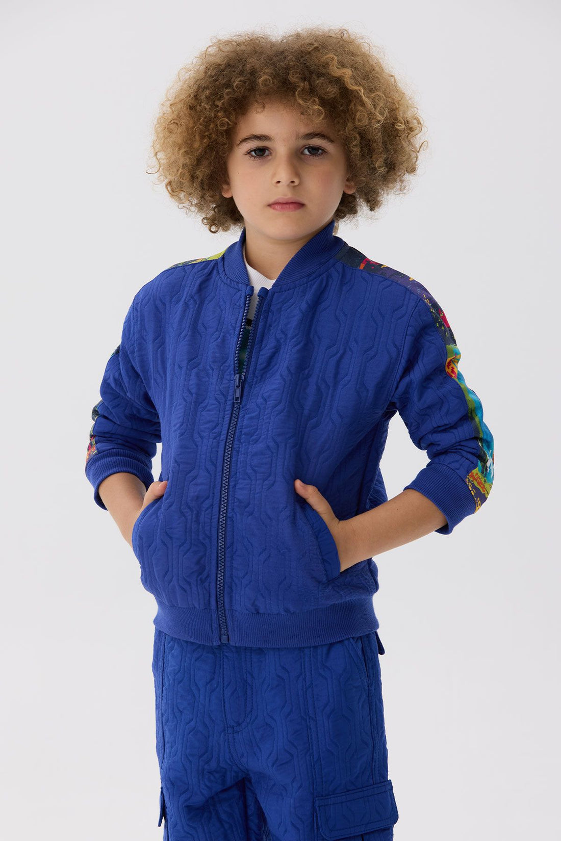 Boy Saxe Jacket - BgStore