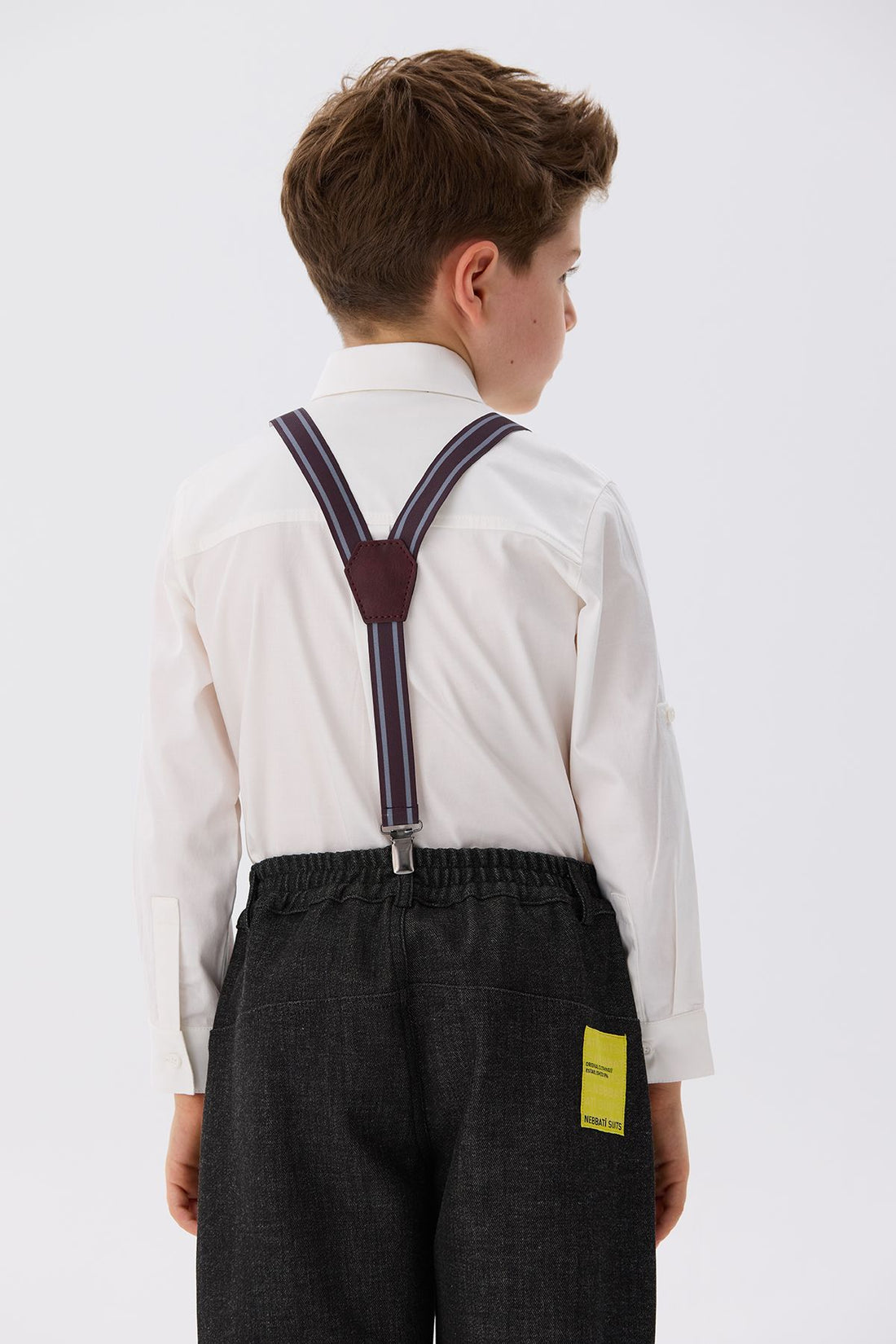 Boy Striped Suspender - BgStore