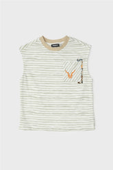 Boy Striped Undershirt - BgStore