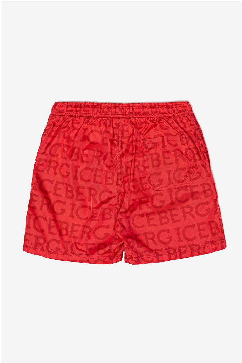 Boy Tile Red Sea Shorts - BgStore