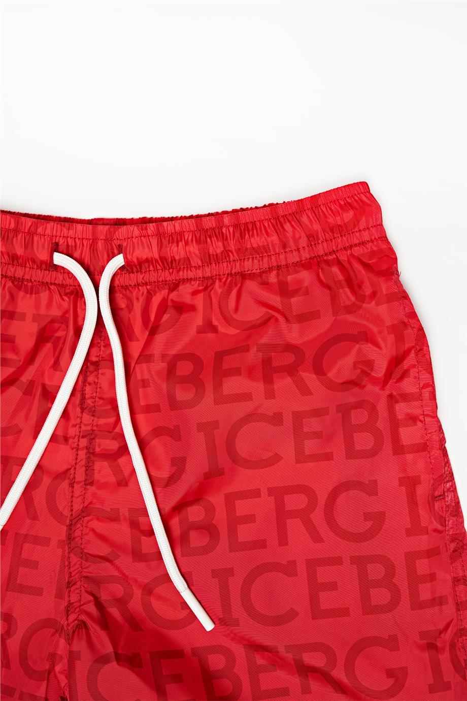 Boy Tile Red Sea Shorts - BgStore