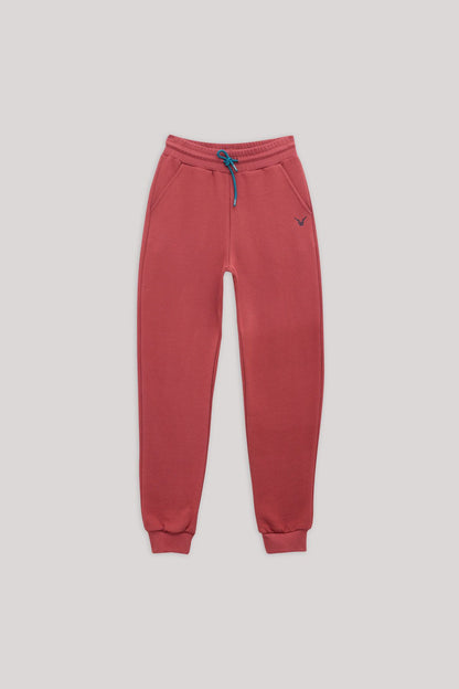 Boy Tile Red Tracksuit Bottom - BgStore