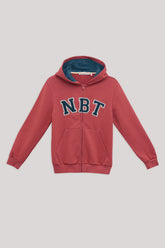 Boy Tile Red Tracksuit Top - BgStore