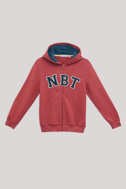 Boy Tile Red Tracksuit Top - BgStore