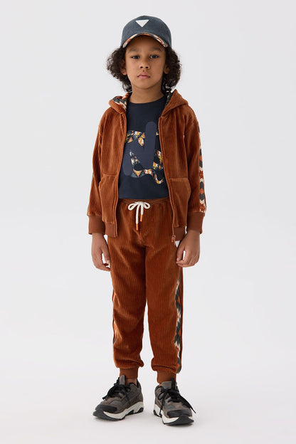 Boy Tile Red Tracksuit Top - BgStore