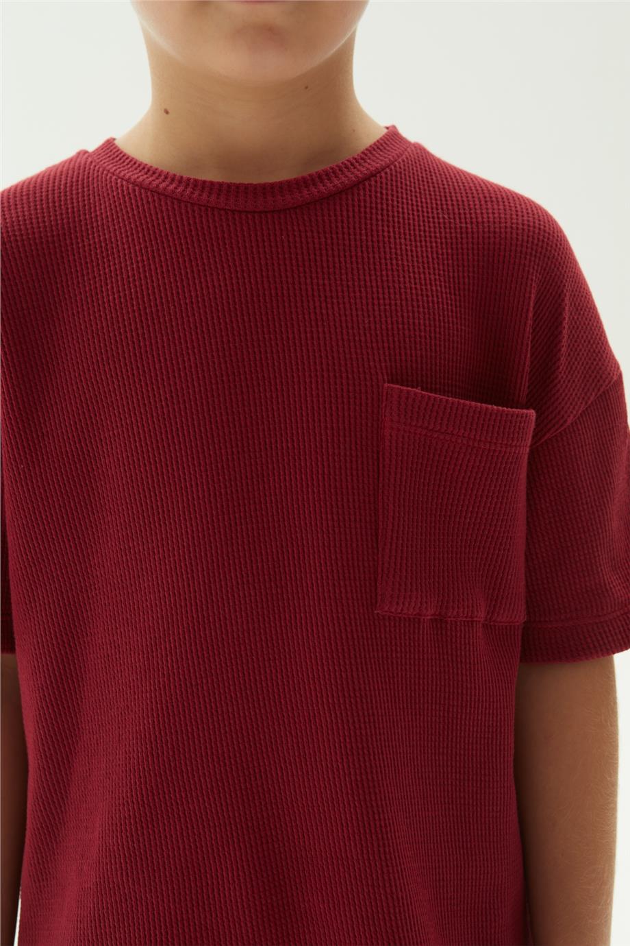 Boy Tile Red Tshirt - BgStore