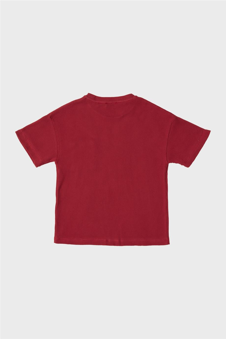 Boy Tile Red Tshirt - BgStore