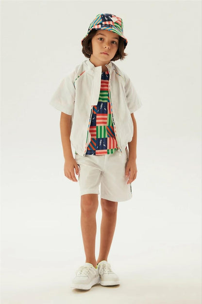 Boy White Jacket - BgStore