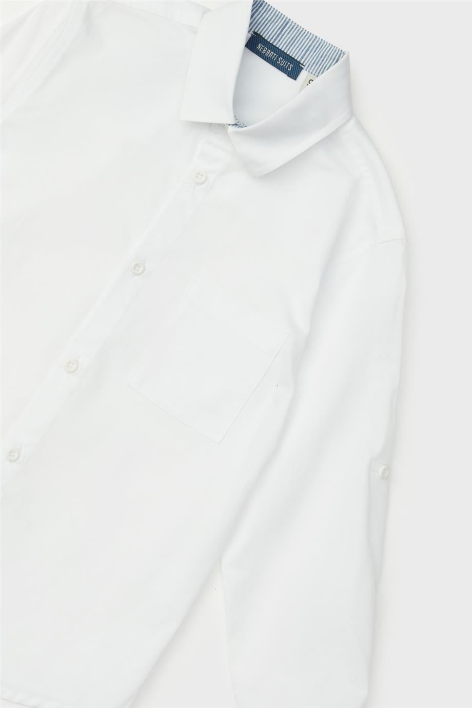 Boy White Shirt - BgStore