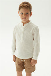 Boy White Shirt - BgStore