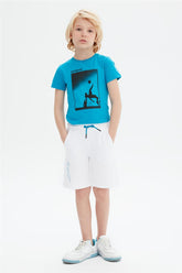 Boy White Shorts - BgStore