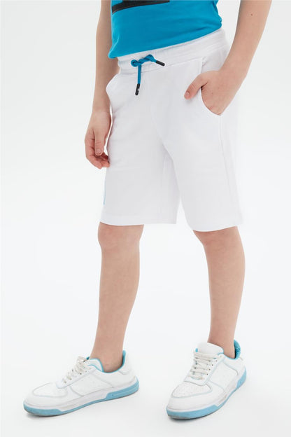 Boy White Shorts - BgStore